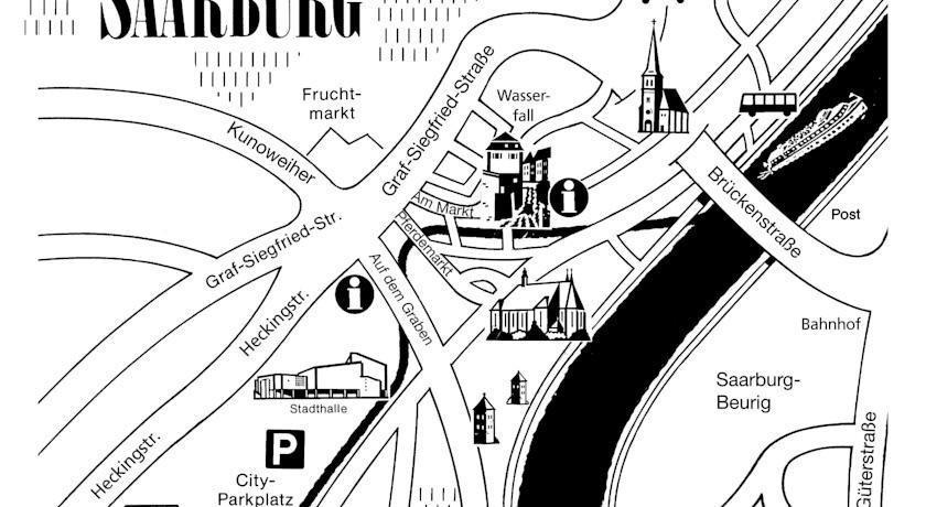 Hotel Restaurant Zunftstube Saarburg Ngoại thất bức ảnh